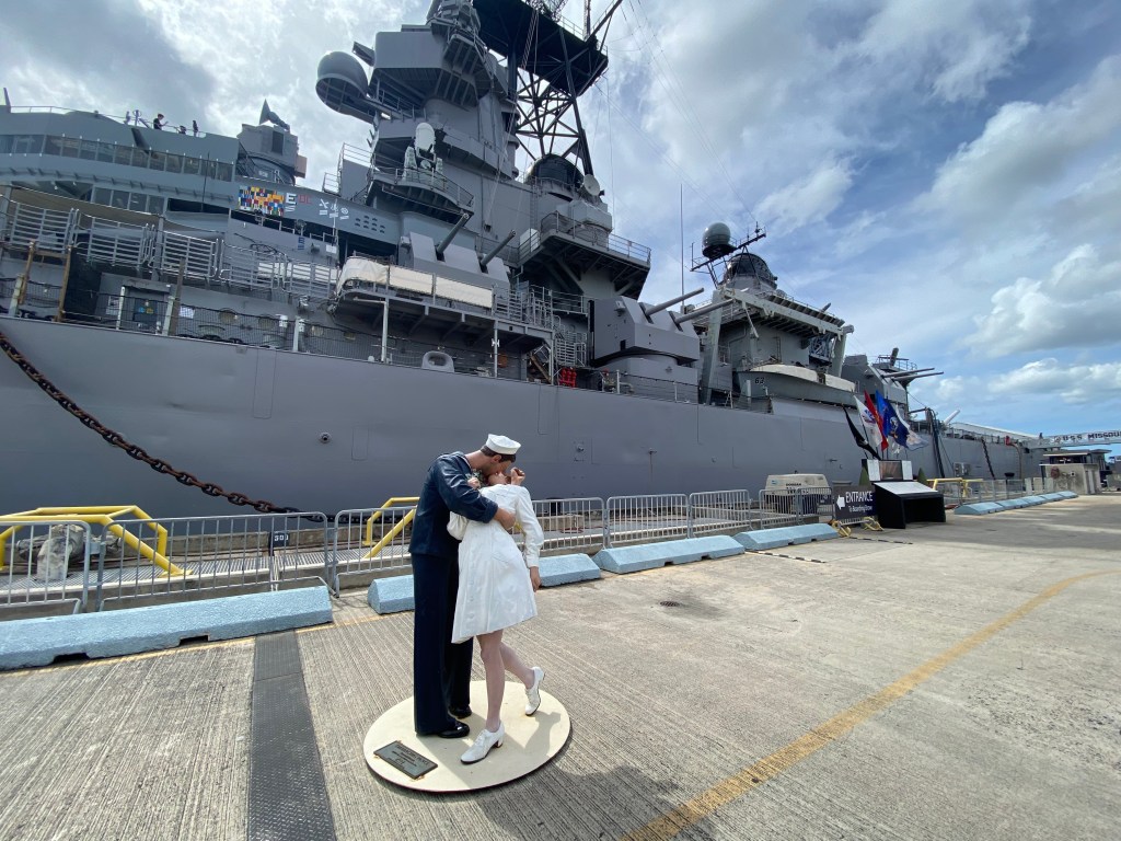 Visiting the Pearl Harbor Memorial