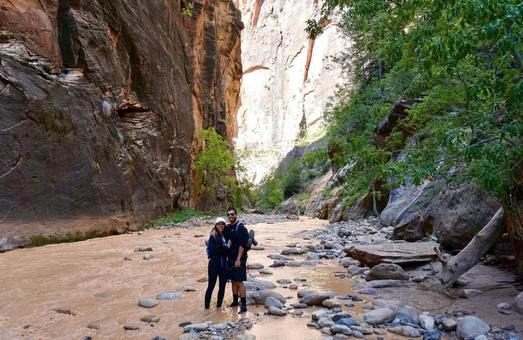 The Narrows Zion National Park
