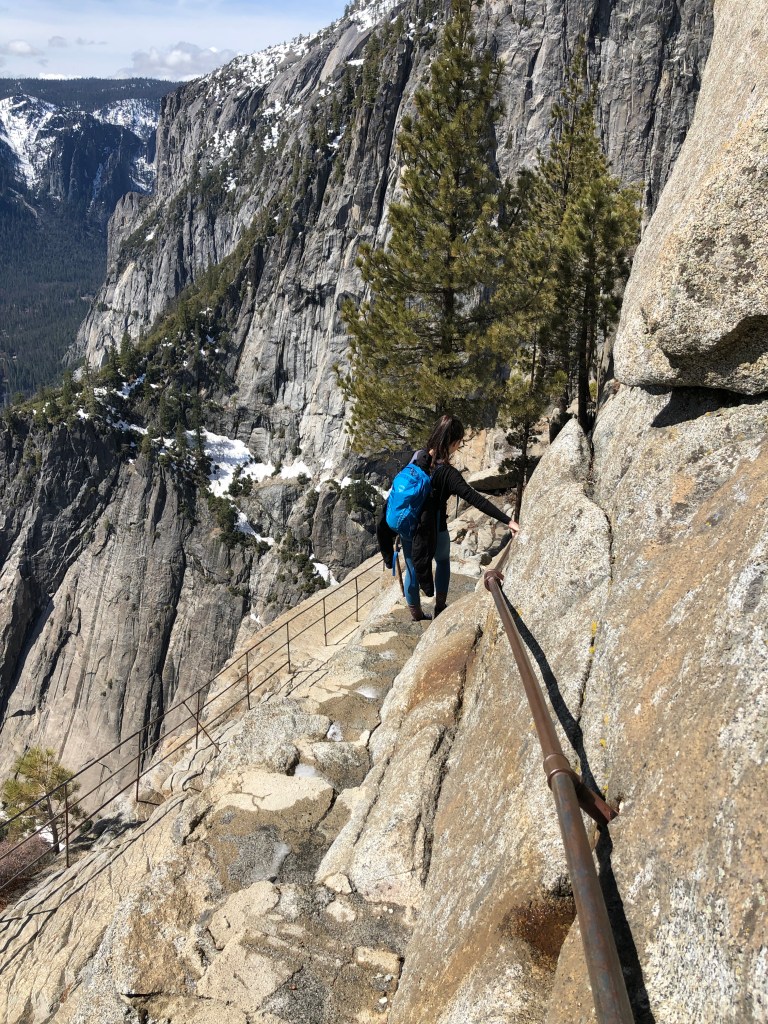 Hiking Yosemite Falls Trail